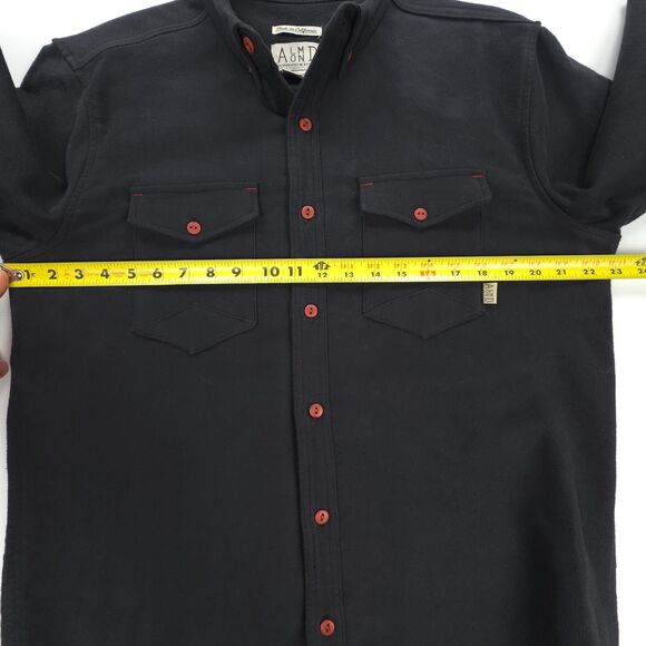 NEW Almond Surfboards Shirt Jacket Chore Workwear Y2k Streetwear Skate Grunge - Picture 5 of 8